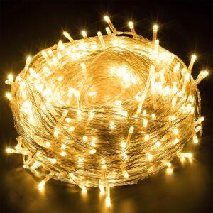 35 Feet Serial Decorative Fairy Lights for Home Diwali Christmas Festival Wedding Party & Garden (Pack of 1, Warm White)