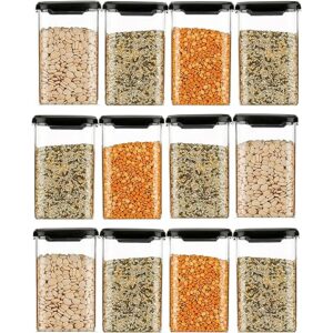 Air Tight Containers For Kitchen Storage Box(1100 Ml Set Of 10)