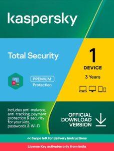 Kaspersky | Total Security (Plus) | 1 Device | 3 Years