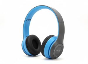 Wireless Bluetooth Headphones with Deep Bass Stereo Sound, Foldable Over-Ear Design, Soft Cushioned Earpads & Built-in Mic for Music, Calls, Online Classes & Travel